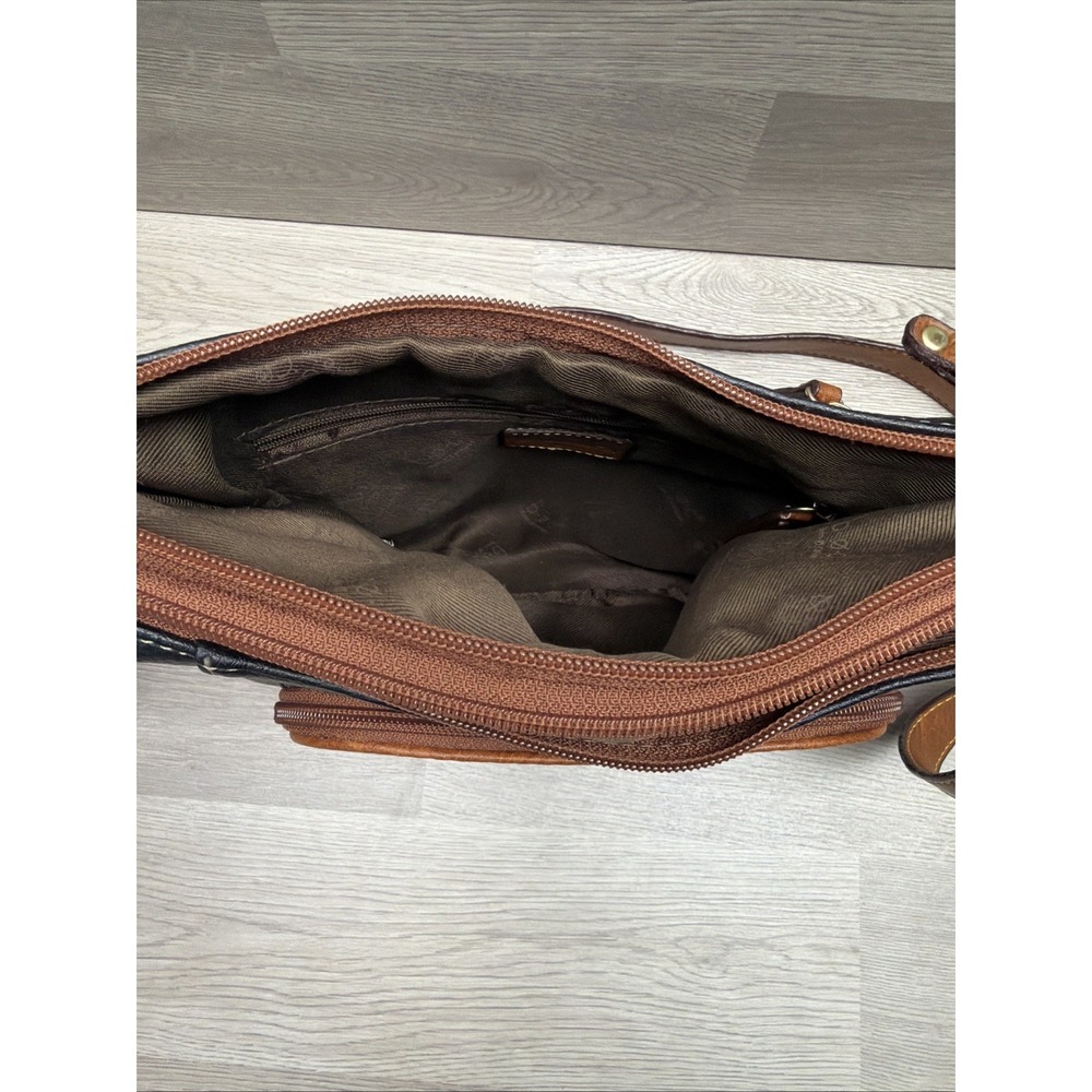 B.O.C. Born Concept B.Ø.C. Pebbled Black Vegan Leather Shoulder Bag - Picture 12 of 14